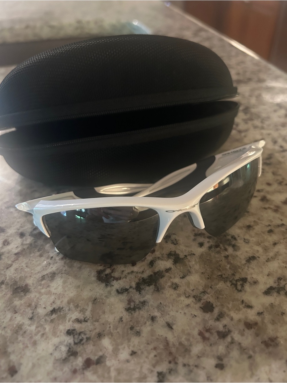Oakley Team USA Half Jacket 2.0 White Sport Sunglasses w/ Case